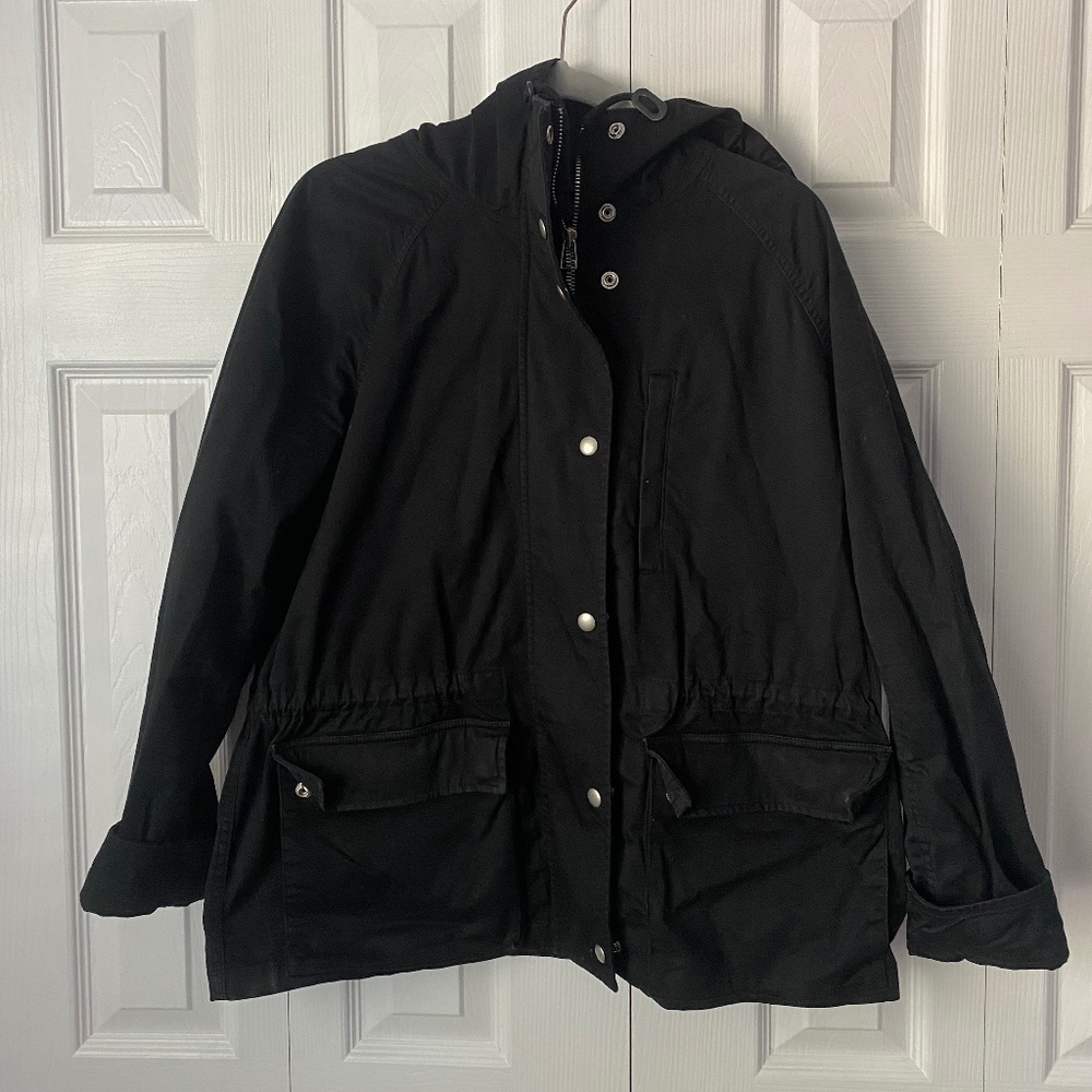 Gap Black Jacket with Hood (XL)